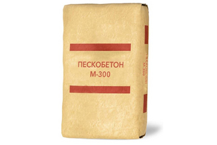 Пескобетон М300